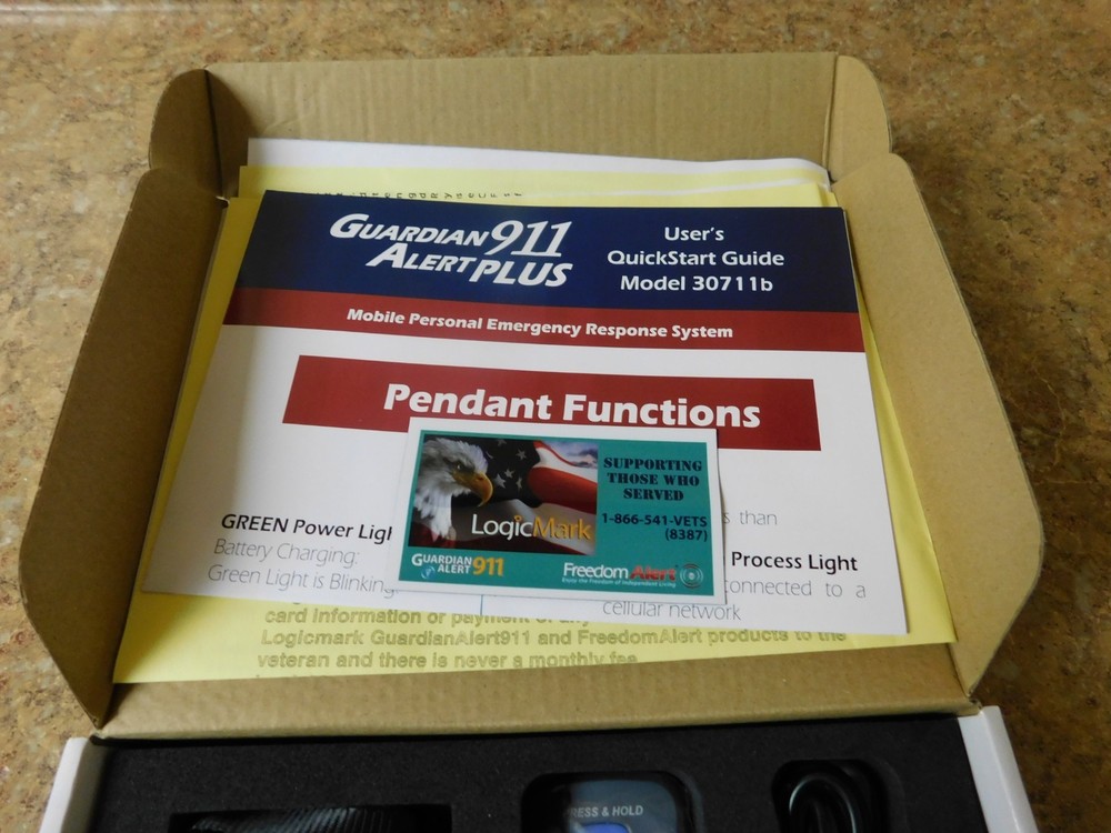 LogicMark Guardian Alert 911 Plus Emergency Response System