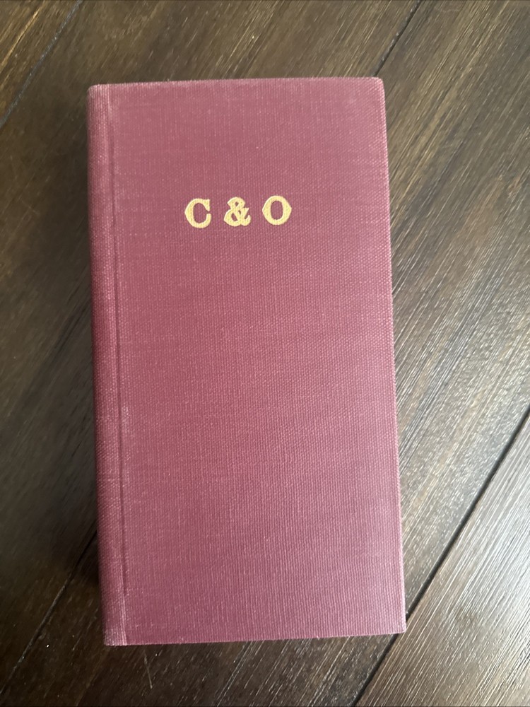 C&O Vintage Timetable book