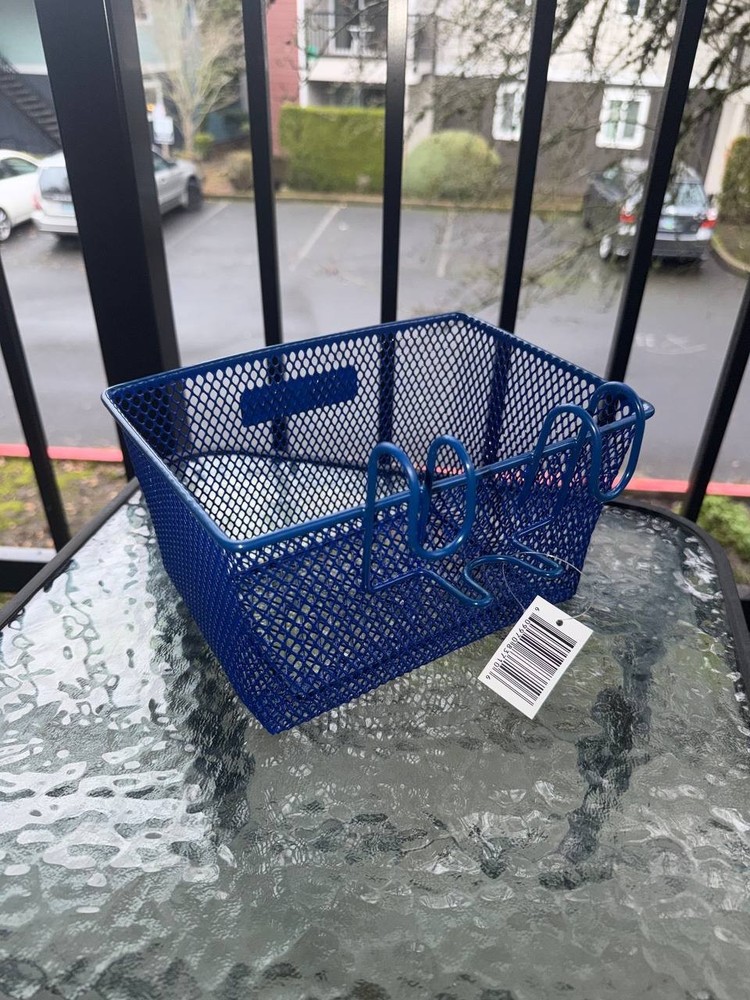 Kettler Bike Basket Accessory, Blue