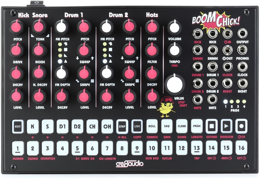 Cre8audio Boom Chick Analog Drum Machine