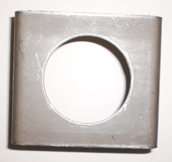 One Custom Weld On Bracket Mount for 2" Round sealed Grommet Light LED