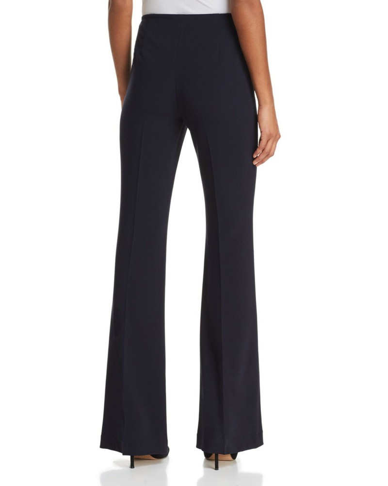 NWT $295 Theory Clean Flare Pants in Spring Navy Size 8