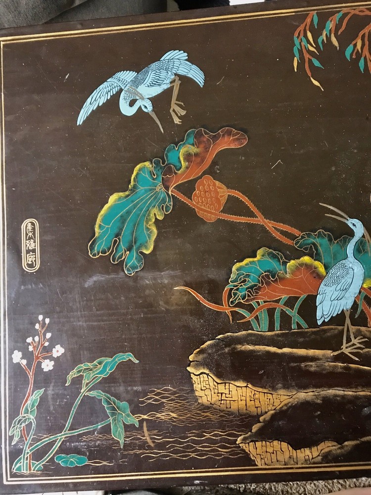 Maitland Smith Limited Hand-Painted Chest