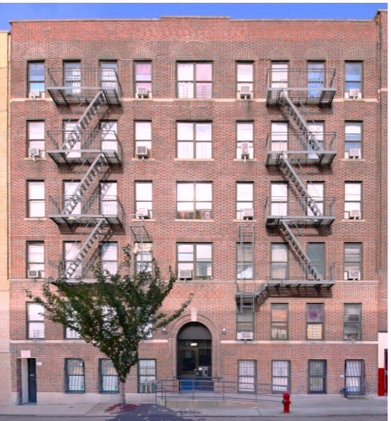 HO Scale Building Background Flat / 2D, "Apartment Bldg 05-4"  Backdrop!