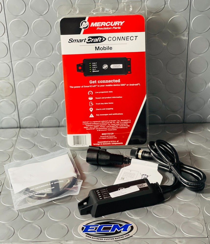 Mercury SmartCraft Connect Mobile Module Multi Engine iOS Android 98-8M0173129