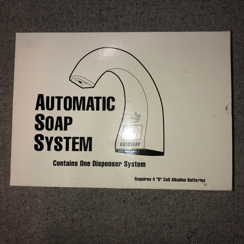 Automatic Soap System Restroom Liquid Dispenser Oneshot Touch-Free