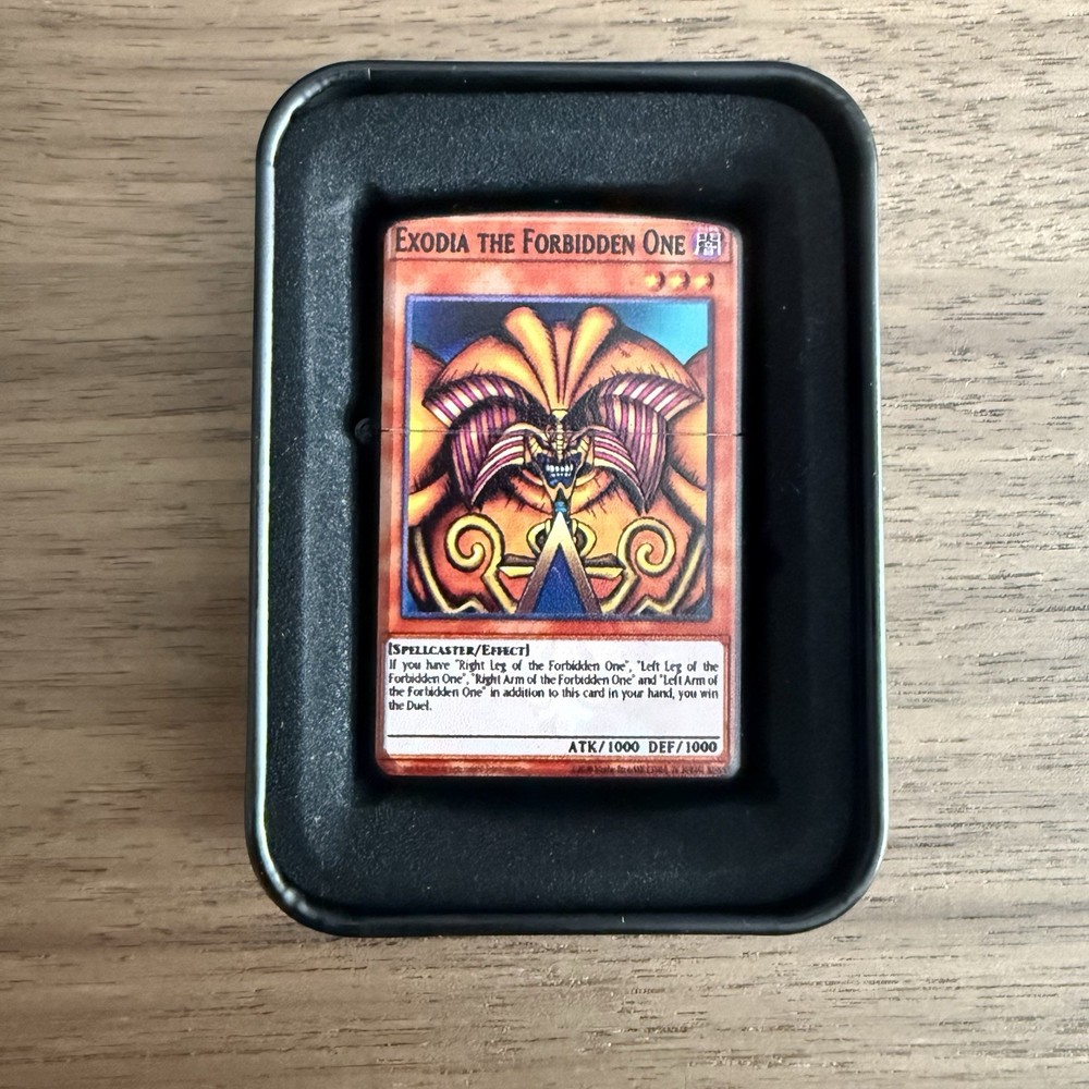 Yu-Gi-Oh! Exodia The Forbidden One Wind Resistant Lighter