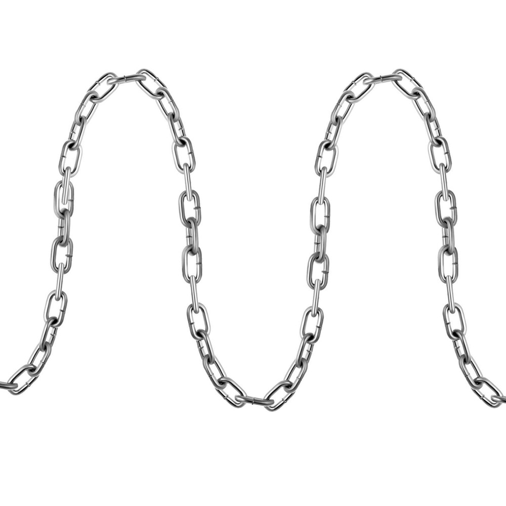 Grade 30 Galvanized Proof Coil Chain 3/16 In 100 Ft 1100Pound Load Max