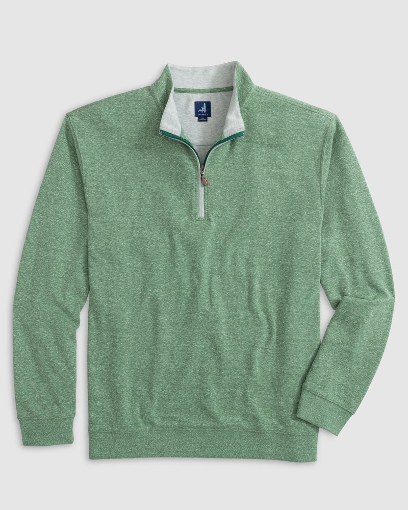 johnnie-O Big & Tall Sully 1/4 Zip Pullover Balsam Size 1XLT