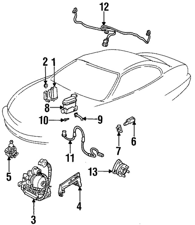 Genuine GM Switch Retainer 25551821