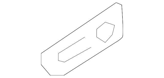 Genuine Hyundai Handle Outside Pad 82653-F2000