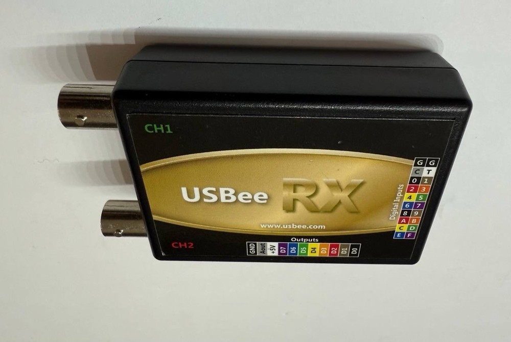 USBee RX Logic Analyzer & Oscilloscope Interface (Model RX-631) – Used