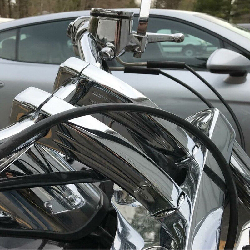 6" Chrome Handlebar Pullback Risers For Universal Motorcycle 1" inch Bar US