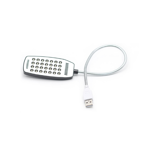 2pcs Mini LED Flexible Book Light USB Night Light Desk Computer Reading Light