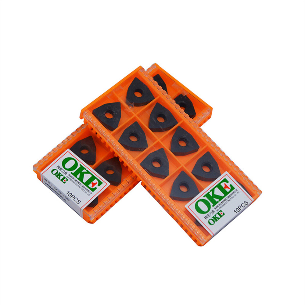 10Pcs CNC carbide Inserts WNMA080408 OC3115D For Steel processing