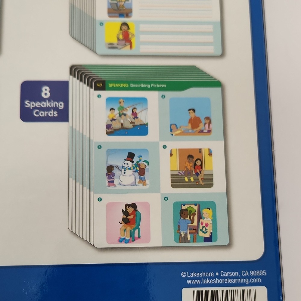 Lakeshore English Language Development Activity Cards Level 3, Grades K-2, Alph…
