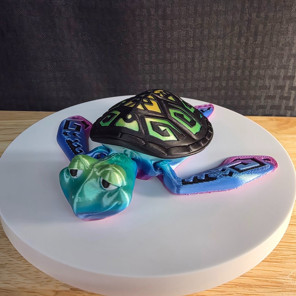 Sea Turtle Flexi, 3D Printed Items