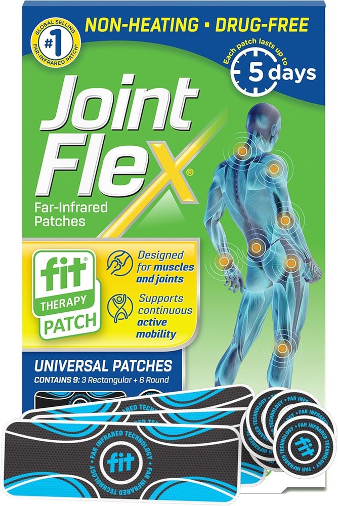 JointFlex FIT Therapy Far Infrared Universal Patch, Supports Continuous Active M