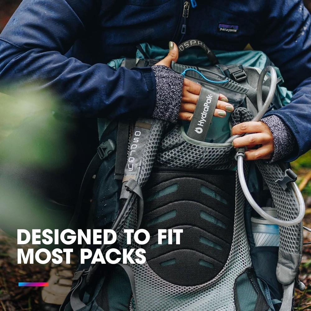 2L Hydration Bladder - Fully Reversible, Dishwasher Safe & Easy to Clean