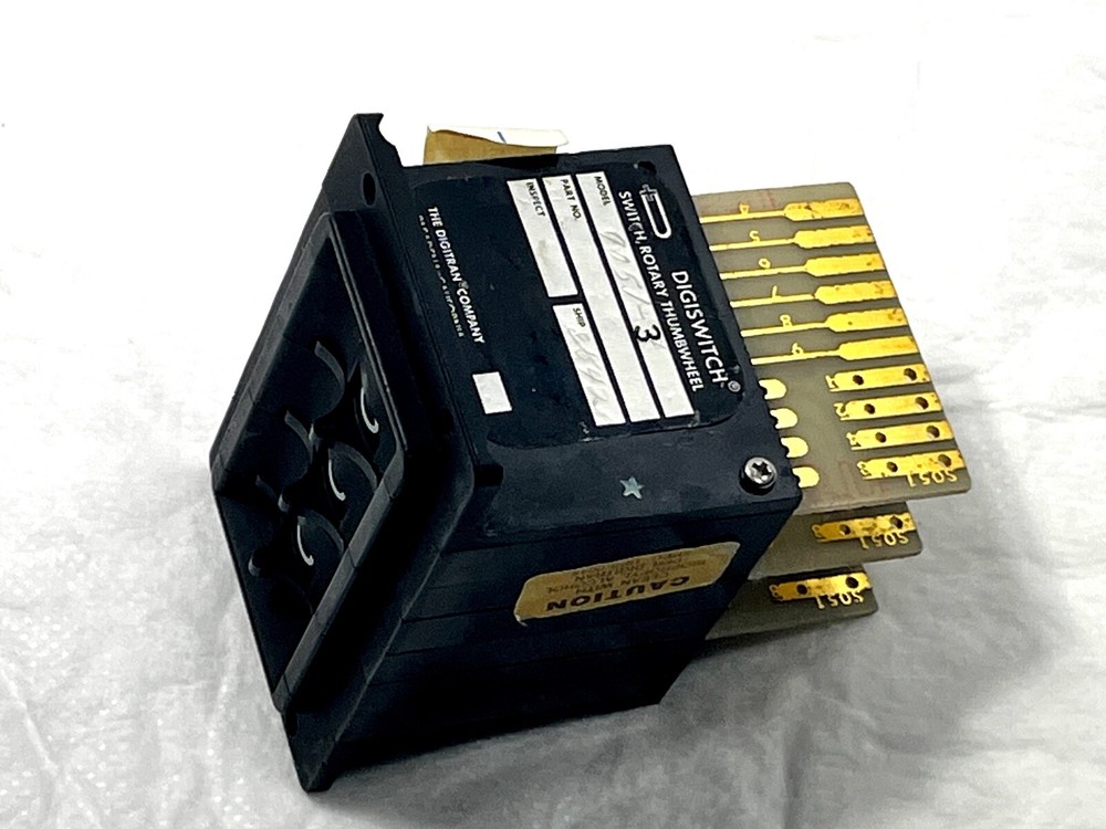 Digiswitch Switch Rotary Thumbwheeel Model 9051-3