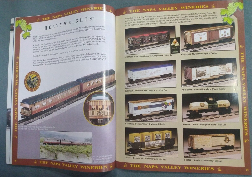 1996 Traditional Catalog K-Line electric train