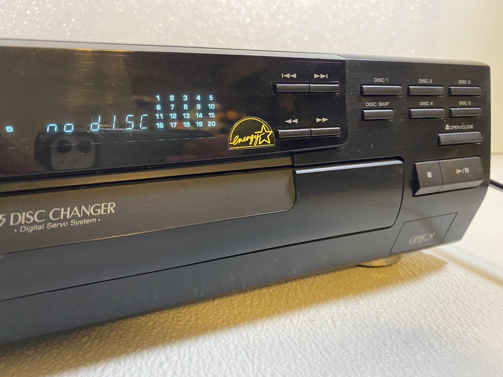 Kenwood Compact Disk Player & 5 CD Changer #CD-403 No Remote Tested & Working!