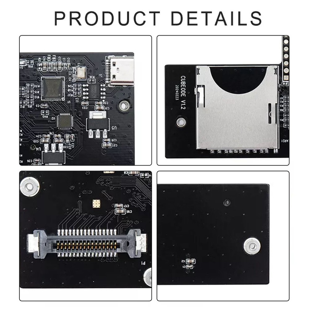 CUBEODE V1.2 Optical Drive Emulator Reusable for DOL-001/ DOL-101 adapters