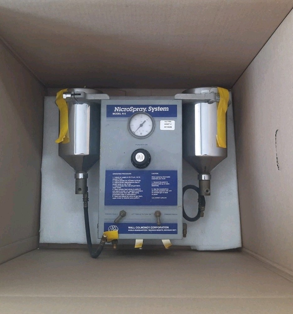 NicoSpray System Model N-5 Wall Colmonoy
