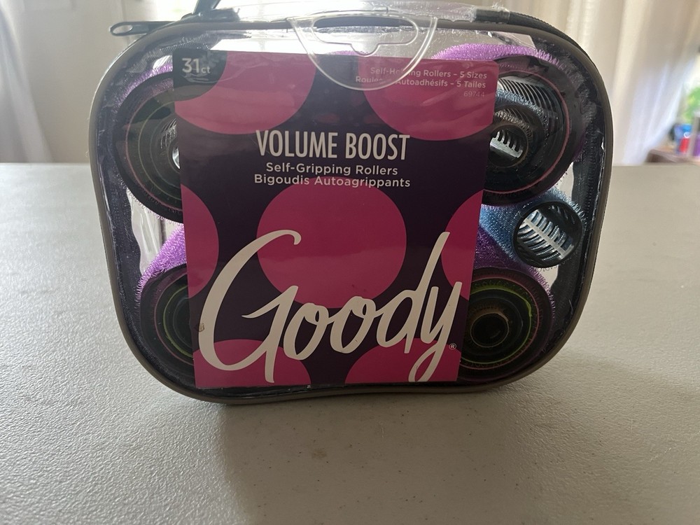 Goody Volume Boost Hair Rollers 31 Piece Set New Great Condition