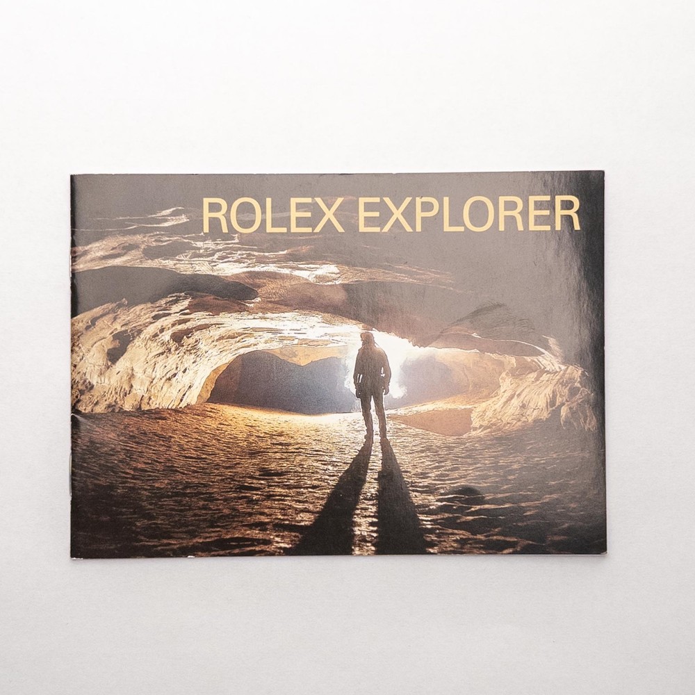 Rolex Explorer Booklet - Old Style