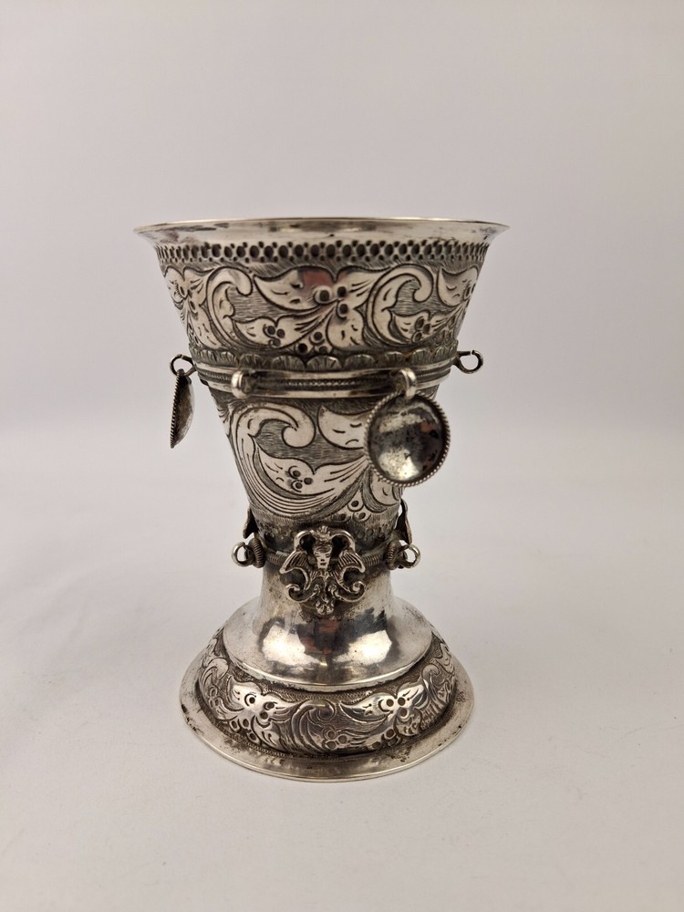 Antique Norwegian Silver Drinking Cup