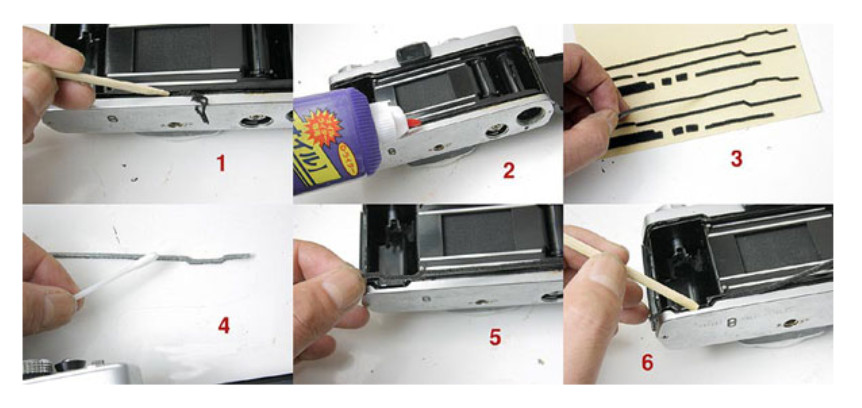 Light seal kit For Olympus Pen EE2/EE3 Pre-cut Replacement