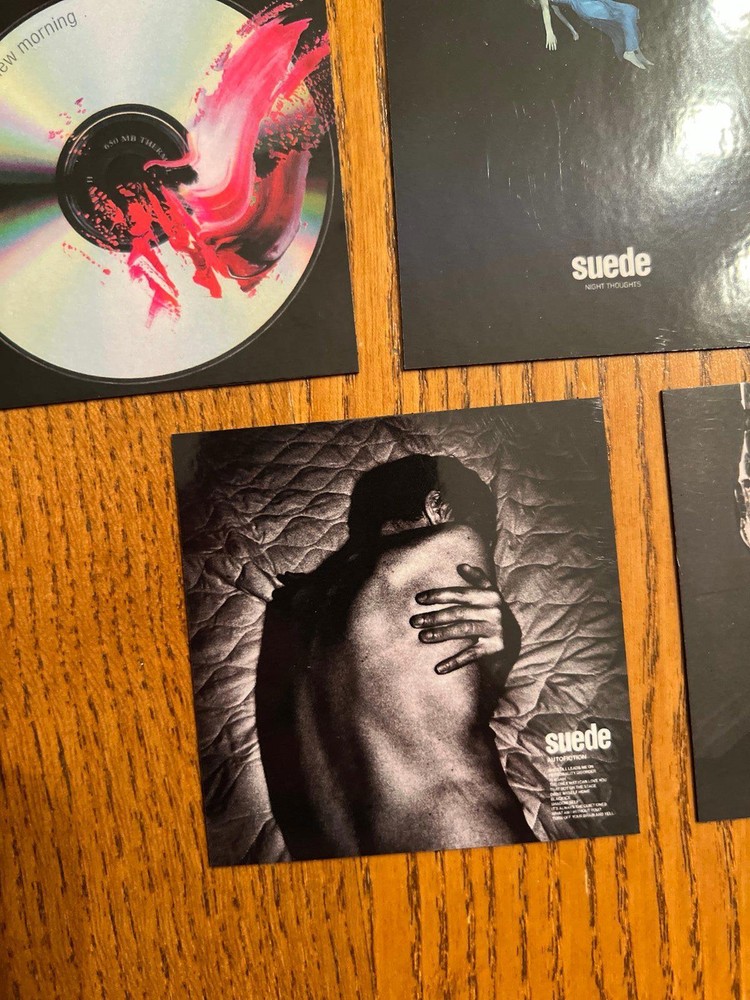 Suede fridge magnets