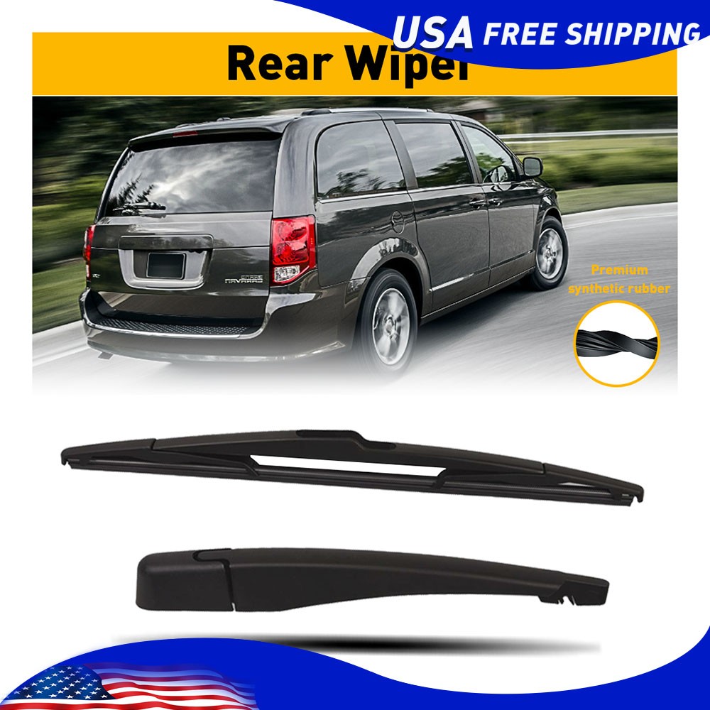 Rear Wiper Arm & Blade for Ford 2007-2014 Edge Back Windshield Windscreen Wiper