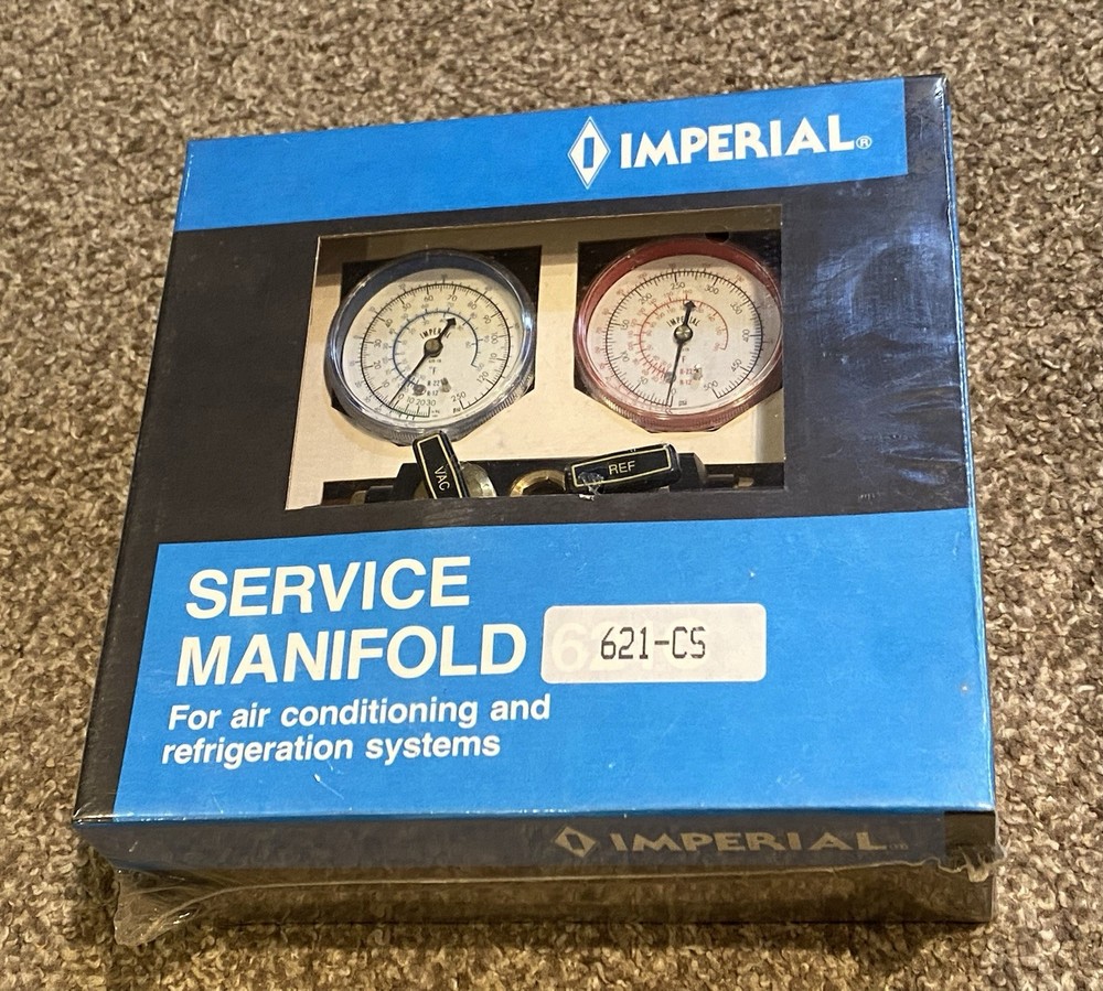 Imperial Service Manifold Kit 621-CS New in Sealed Package
