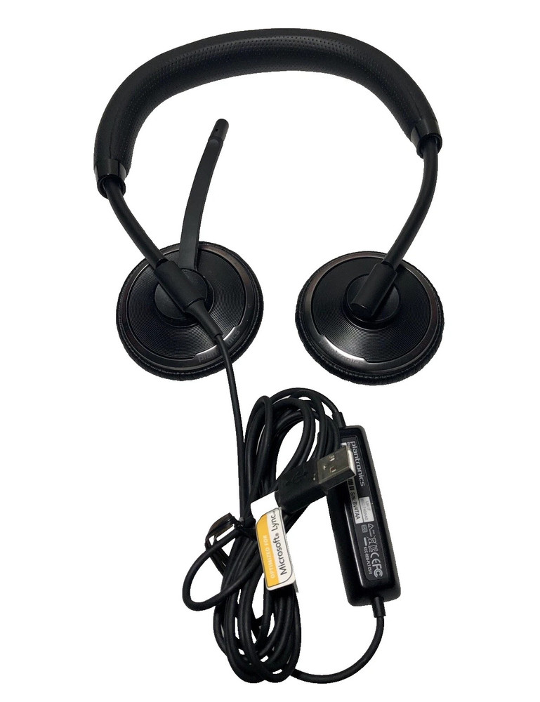 Plantronics Blackwire C520-M Binaural USB Headset - Microsoft Optimized - Used
