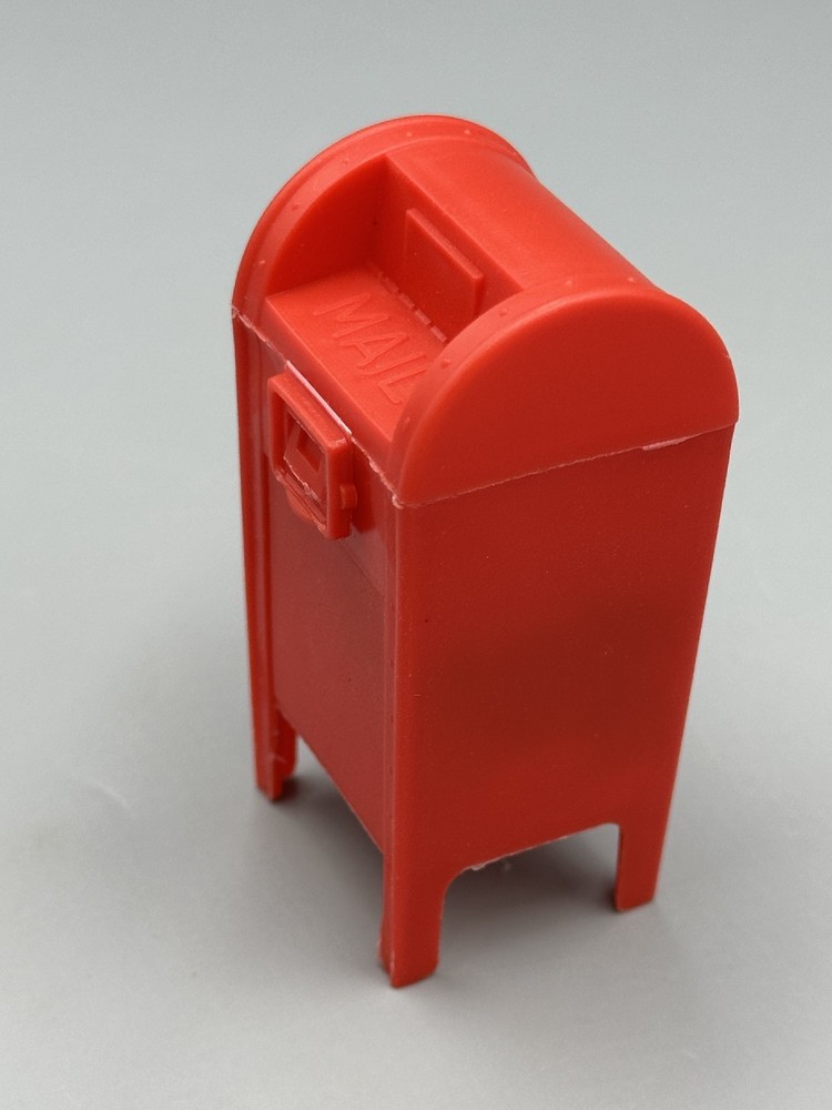 c 1980 FLEER Full MAILBOX Vintage CANDY CONTAINER Advertising