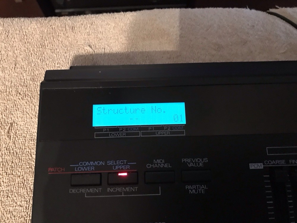 Roland PG-1000 Linear Synthesizer Programmer With Power Supply