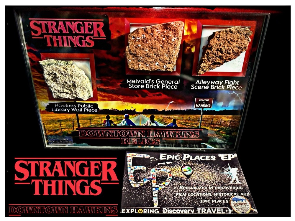 Stranger Things Relics Props Memorabilia Downtown Hawkins