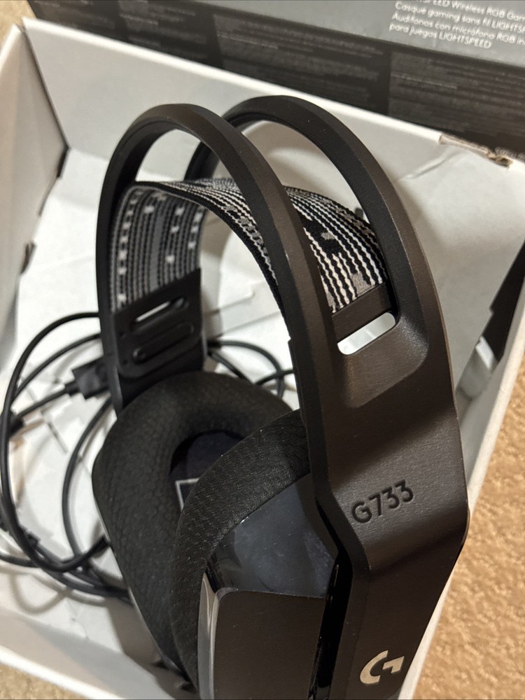 Logitech G733 Wireless Gaming Headset - Black