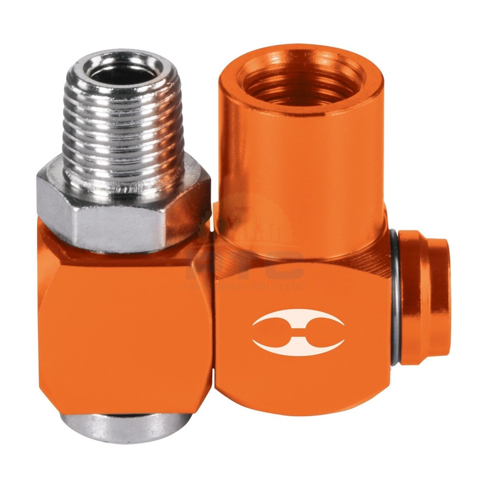 Truper COMAN Aluminum swivel, thread 1/4 NPT