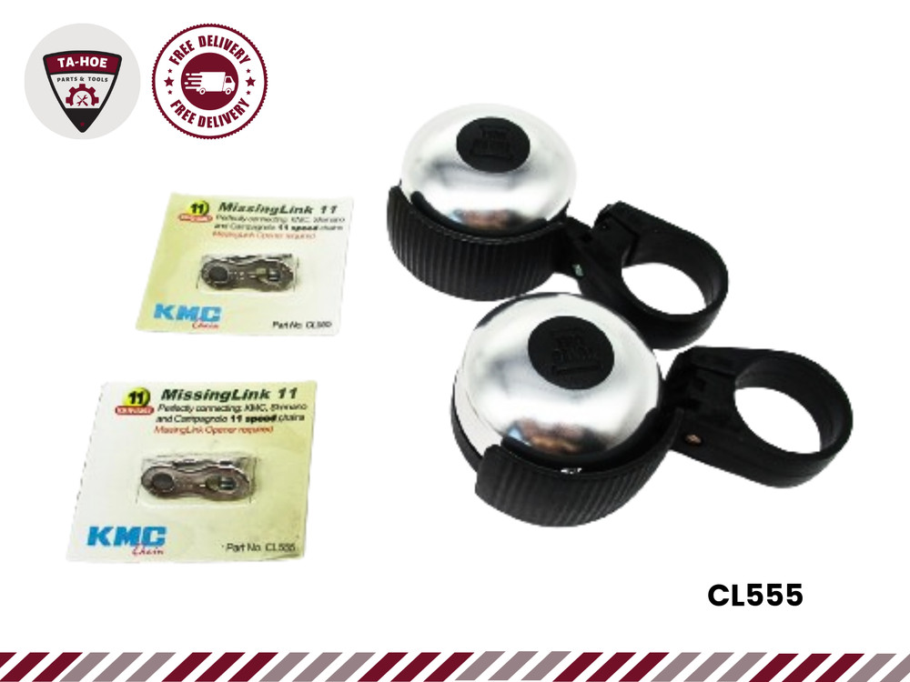 CL555 Fits KMC Speed Missing Link 11 Bicycle Chain Connector with Bicycle Bell