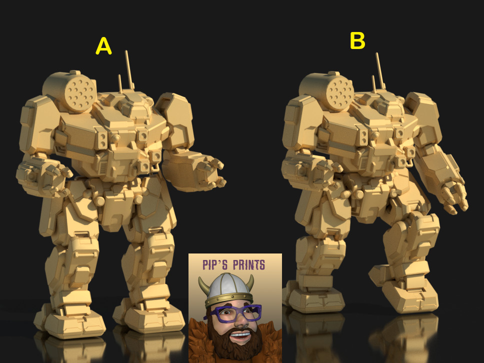 TDR-5S Thunderbolt Mech For Battletech CGL Scale Syllogy