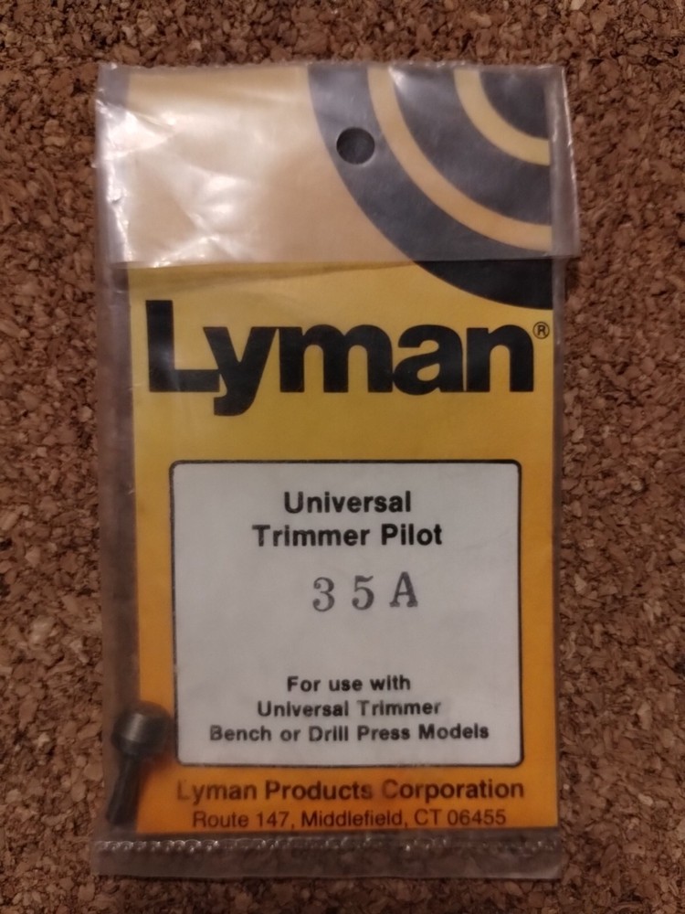 Lyman Universal Trimmer pilot #35A NOS