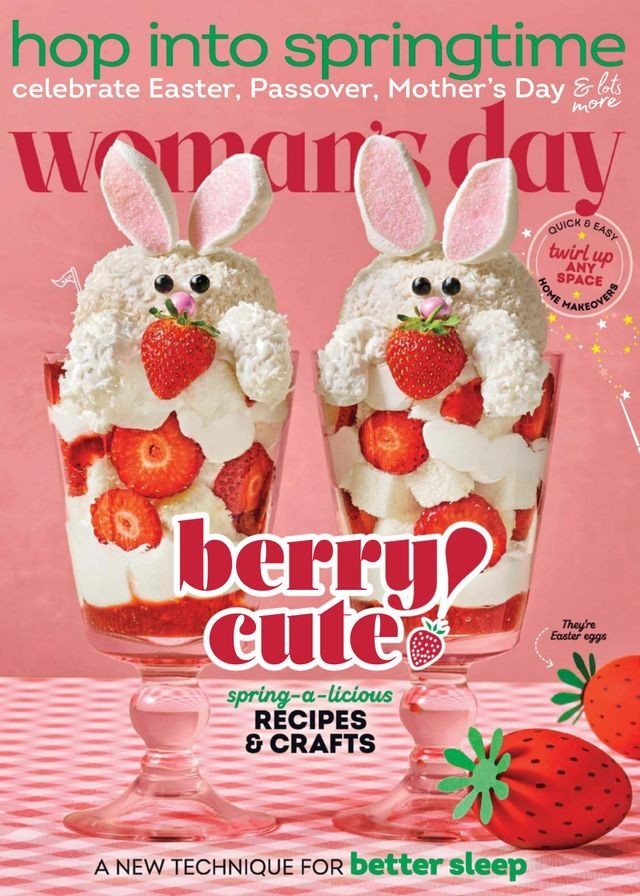 WOMANS DAY Print Magazine Subscription 2-Year (12 issues) PRESALE