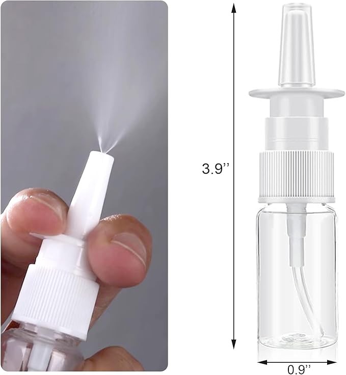 Refillable Empty Nasal Spray Bottles
