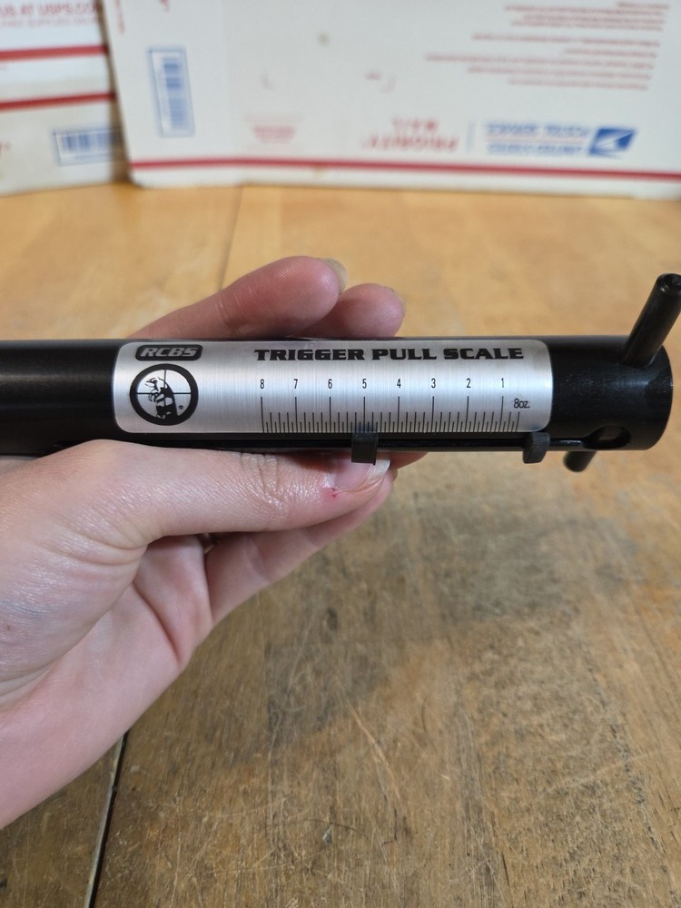 RCBS Trigger Pull Scale 8oz - 8lbs