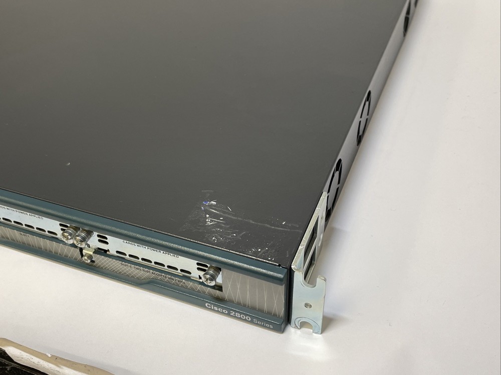 CISCO 2801 Integrated Service Router W/ Rack Ears