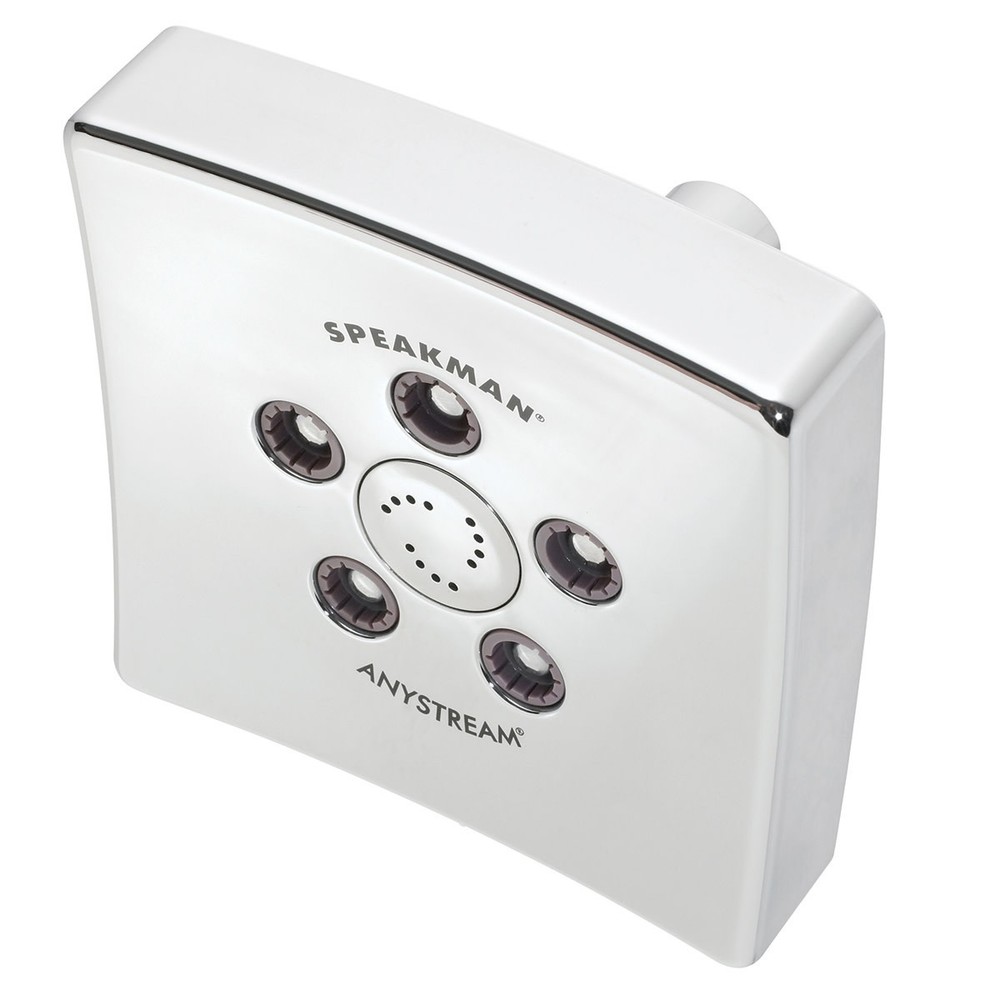 Speakman S-3021 Chrome Kubos 2.5 Gpm Multi Function Shower Head