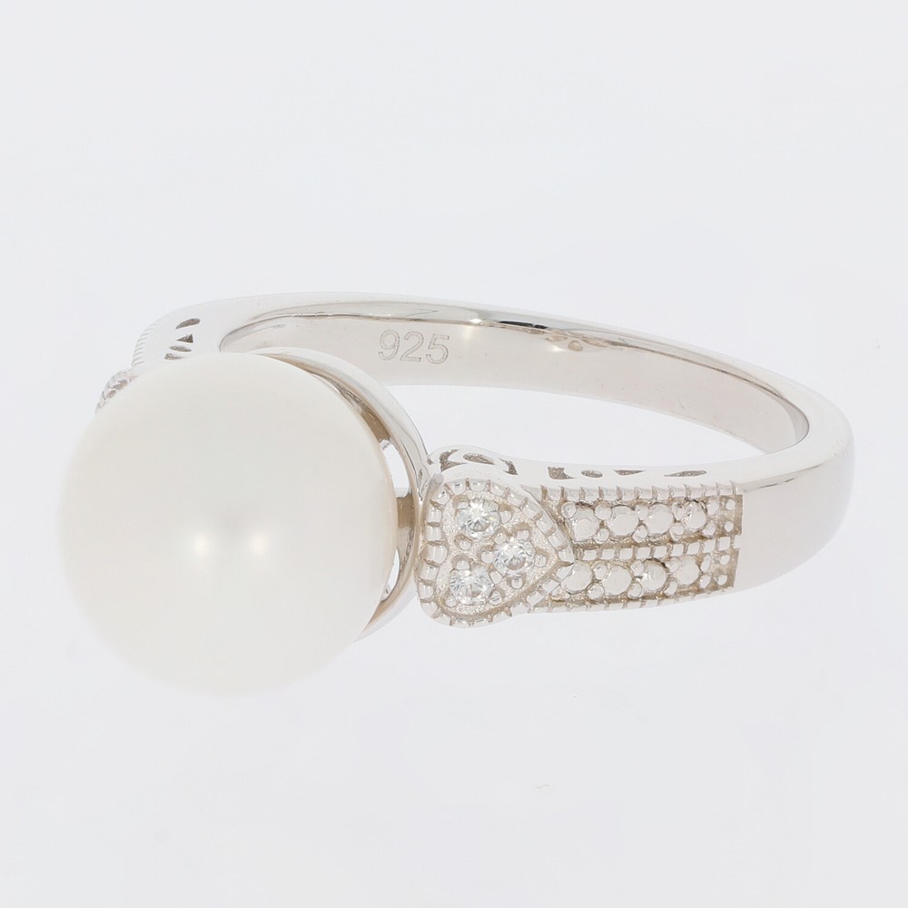 Sterling Silver Semi Mount Ring Setting Round RD 10x10mm
